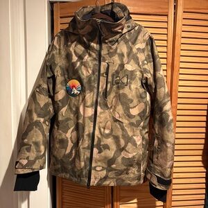 Burton [ak]® GORE-TEX 2L Embark Jacket camouflage women’s Medium snowboard ski